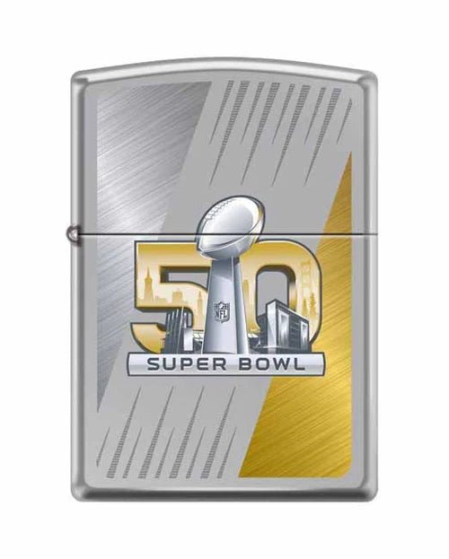 Zippo Lighter: NFL 50th Super Bowl, Limited Edition - Armor - Wasatch Flameworks