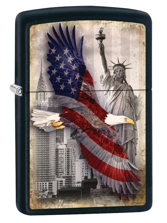Bald Eagle and New York City