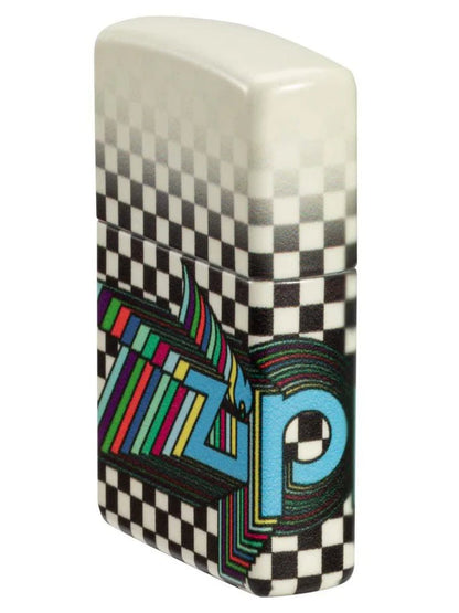 Zippo Lighter: Zippo Nostalgia Design, 540 Color - Glow In The Dark - Wasatch Flameworks